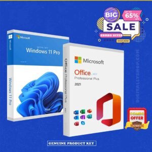 Windows 11 Pro + Microsoft Office 2021 Professional Plus Combo License key